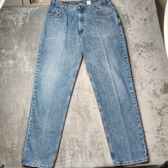 Vintage Levis Jeans Mens 36x35 Blue 545 Straight Loose‎ Fit Medium Wash Denim - Picture 1 of 16